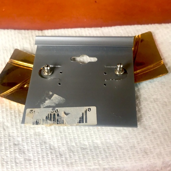 Crown Jewels surgical steel posts earrings vintage NWT - Picture 6 of 7